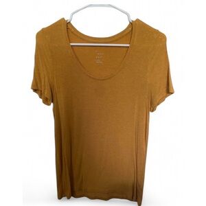 A New Day Mustard Yellow Short Sleeve Tee